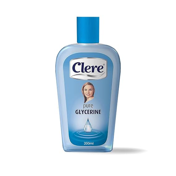 CLERE Pure Glycerine Liquid For Versatile Skin Care, Softening and Moisturizing 200 ml