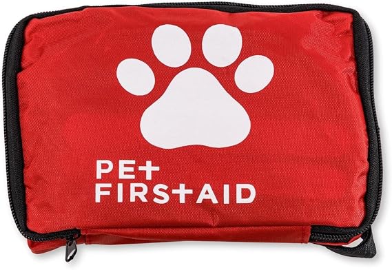 Dog First Aid Kit | 40 Piece Pet Emergency Travel Kit for Cats & Dogs