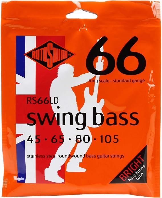 Rotosound RS66LD Long Scale Swing 66 Bass Strings