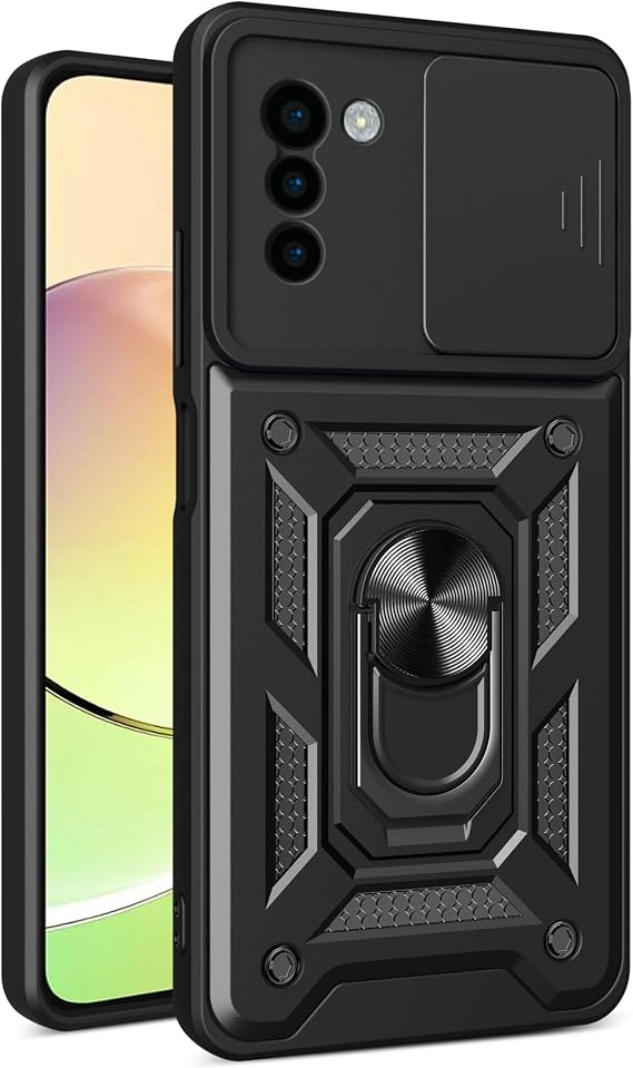 Compatible with Nokia G400 5G Case Cover,with Slide Camera Lens Cover Compatible with Nokia G400 5G Case Black
