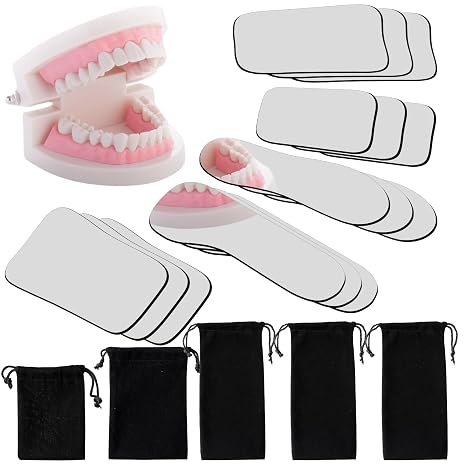 Frienda 30Pcs Dental Photography Intraoral Mirror Buccal Occlusal Reflector