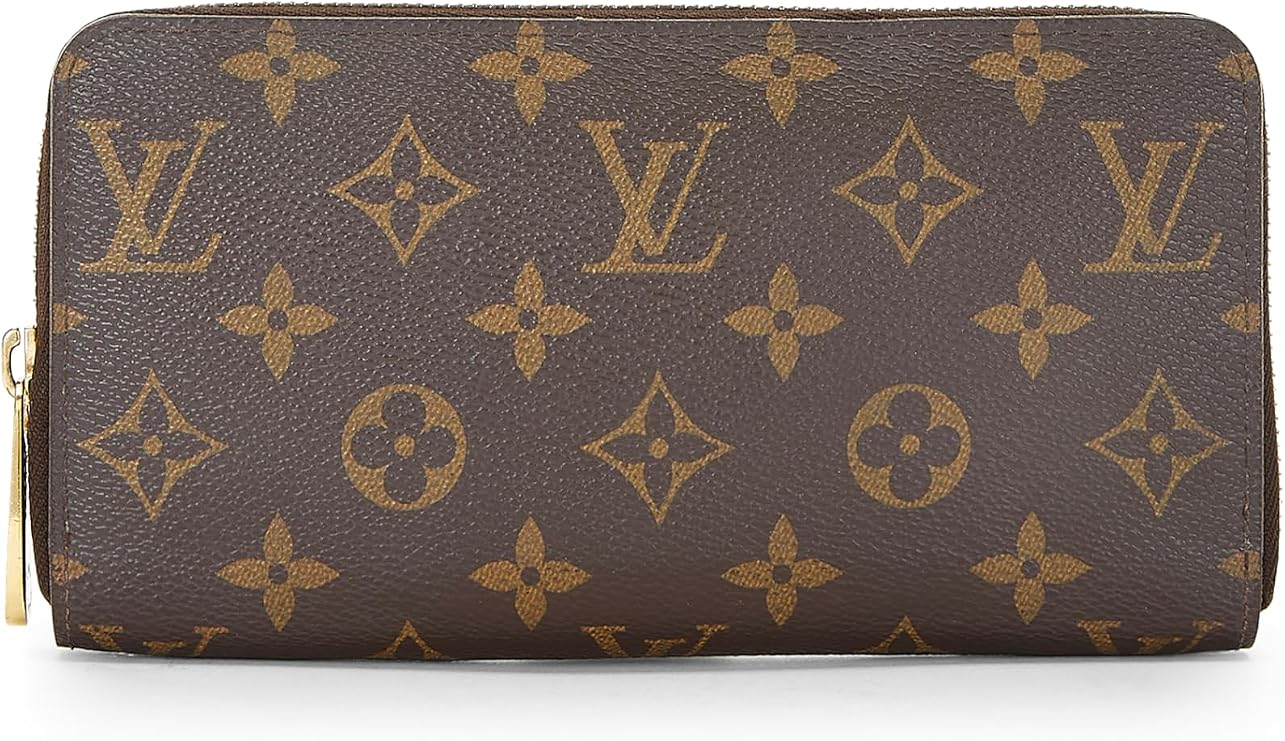 Pre-loved Monogram Canvas Zippy Continental, Brown