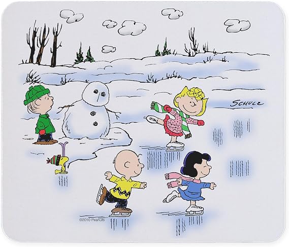 CafePress Snow Scene Mousepad Non-Slip Rubber Gaming Mousepad