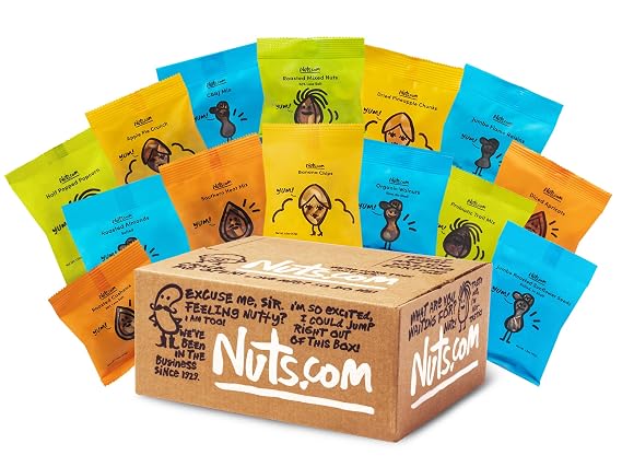 - Nuts and Dried Fruits Snack Box Gourmet Mix Assortment for Festive Gifts Package Includes Mixed Nuts, Dried Apricots & Fruits, Trail Mix, Heat Mix and Apple Pie Crunch