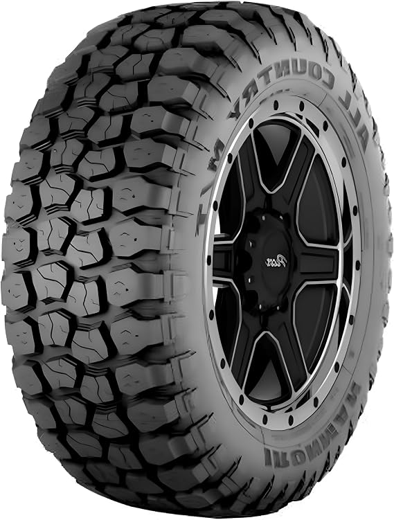 Ironman All Country M/T LT37X13.50R22 128Q F | Light Truck Mud Terrain All Season Traction 128Q Rated F (12 Ply) Radial Construction Black Sidewall Tire