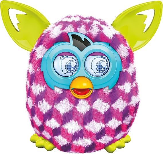 Furby Pink Cubes Boom Plush Toy