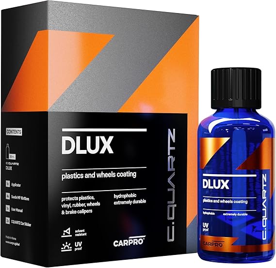 CARPRO CQUARTZ DLUX Plastic and Wheel Coating - 30mL