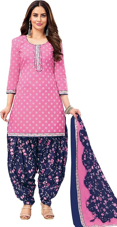 Miraan Cotton Printed Readymade Salwar Suit For Women (MIRAANSANRAN2168)