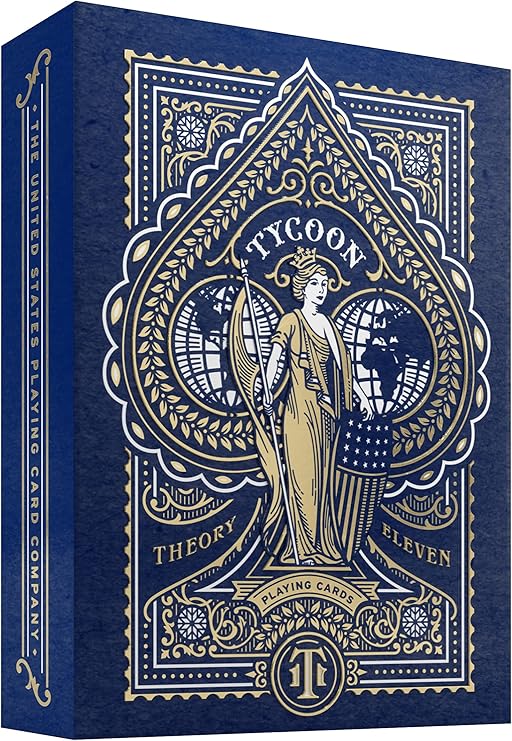 theory11 Tycoon (Blue) Playing Cards
