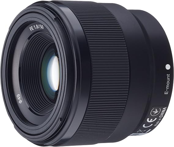 Sony SEL50F18F Standard Single Focus Lens Full Size FE 50mm F1.8 for Digital SLR Camera αE-Mount, Genuine Lens