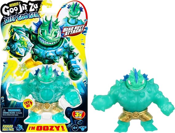 Heroes of Goo Jit Zu Goojitzu Deep Sea Single Figure Foogoo, Heroes Of Goo Jit Zu
