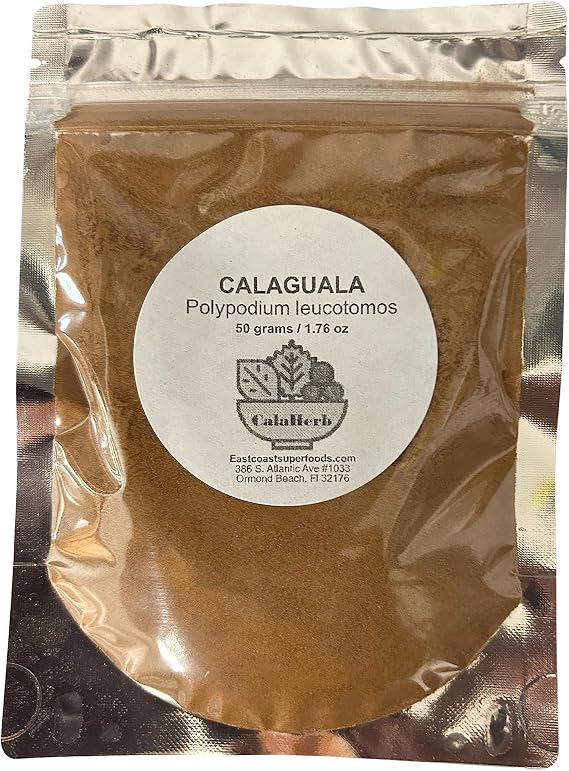 Calaherb Calaguala kal-uh-Wall-uh Root Powder Polypodium Leucotomos 1000 g / 2.2 lbs