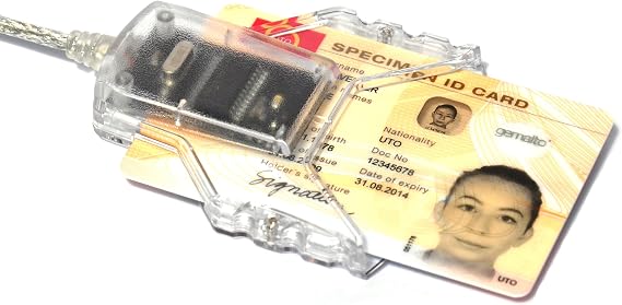 Gemalto IDBridge CT30 PC USB-TR HWP119316 IC Card Reader/Writer, e-Tax Compatible, for My Number cards and Residential Cards