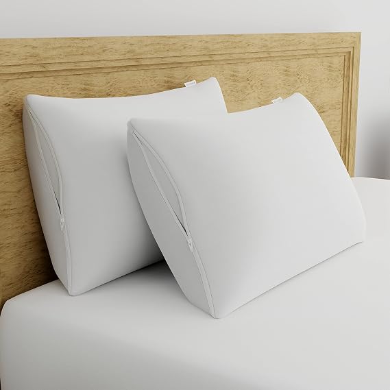 AllerEase Ultimate Cotton Pillow Protectors King 2 Pack