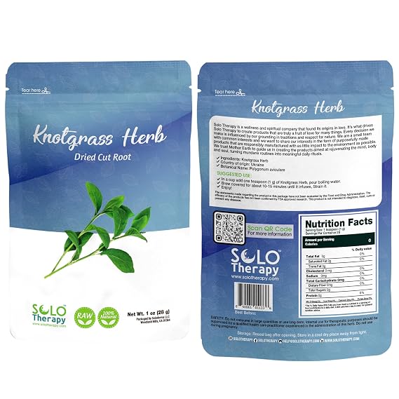 Knotgrass Herb 28 Grams - Knotgrass Tea Cut and Sifted - Polygonum aviculare - Knotgrass Dried Herb Resealable Bag (Knotgrass Herb)