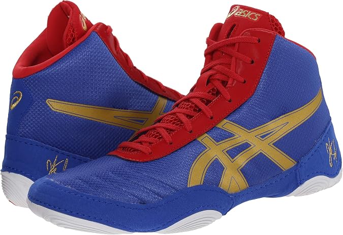 Asics Men's Jb Elite V2.0 Ankle-High Fabric Wrestling Shoe 並行輸入品