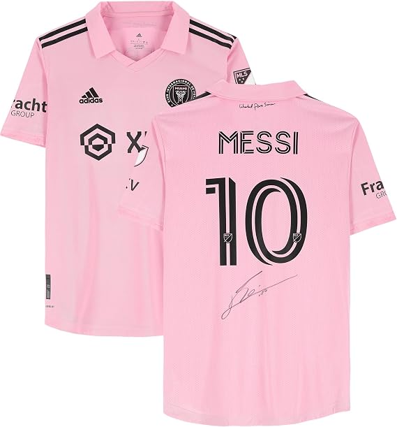 Lionel Messi Inter Miami CF Autographed 2022-2023 Authentic Jersey - Autographed Soccer Jerseys