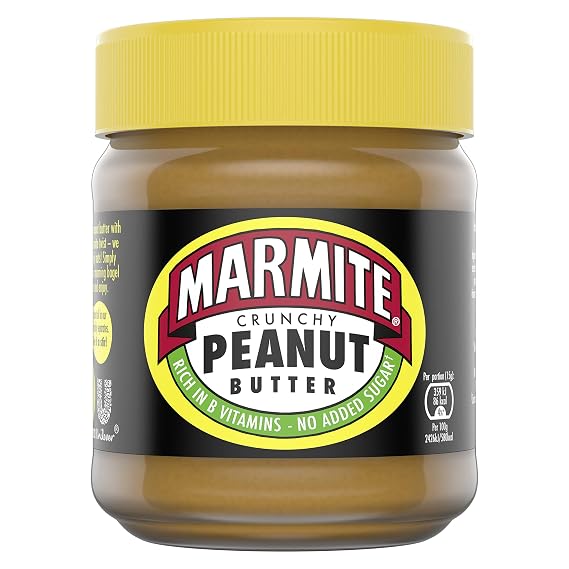 Marmite Peanut Butter Crunchy 225g Delicious Breakfast Spread
