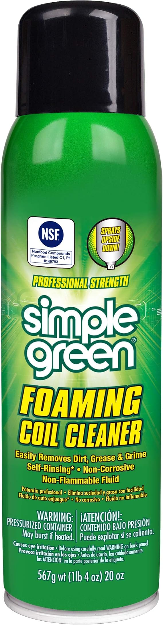 Simple Green Foaming Coil Cleaner - Aerosol 20 fl oz