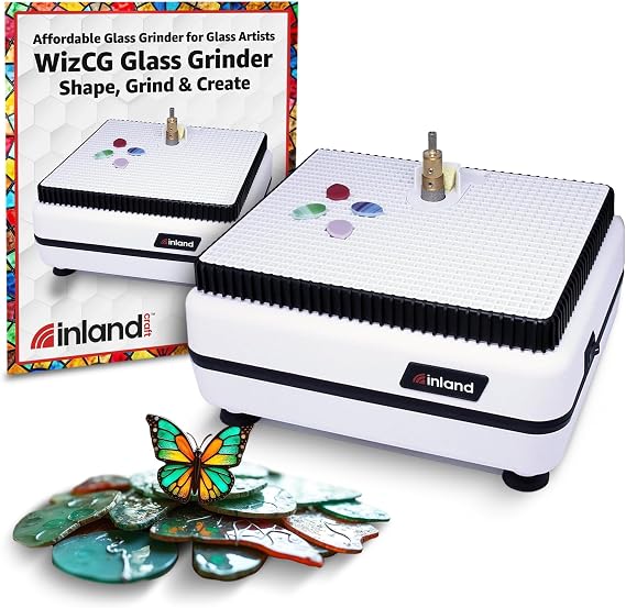 Inland Craft WizCG Glass Grinder - Precision Stained Glass Grinder