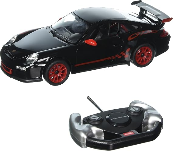 Radio Remote Control Car 1/14 Scale Porsche 911 GT3 RS RC RTR Black by RASTAR
