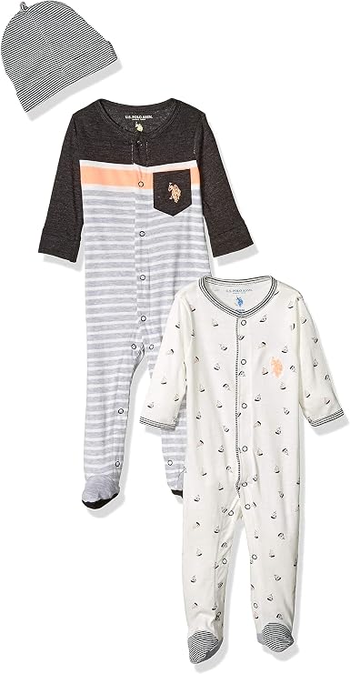 U.S. Polo Assn. baby-boys Footie