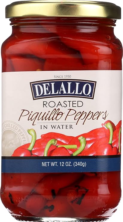 DeLallo Pepper Piquillo Roasted, 12 Oz