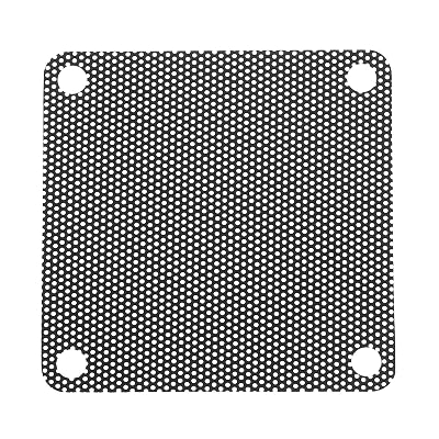MECCANIXITY 10PCS PC Dust Filter, 60mmx60mm PVC Computer Case Cooler Dustproof Mesh Cover Fan Grills for Computer Chassis Speaker, Black