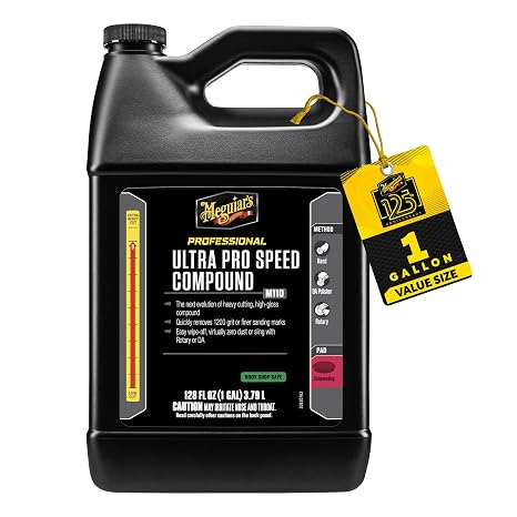 Meguiar's M211 Mirror Glaze Ultra Pro Finishing Polish - 1 Gallon Container