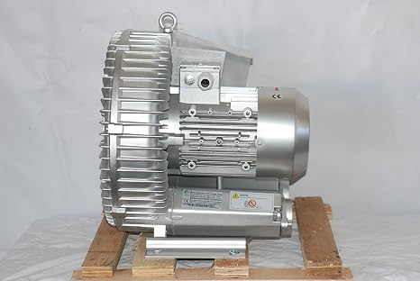 2.8 Hp Regenerative Blower 220V-480V,/3Phase, 221CFM, 60"H2O Press. Goorui-USA GHBH 002 34 1R7