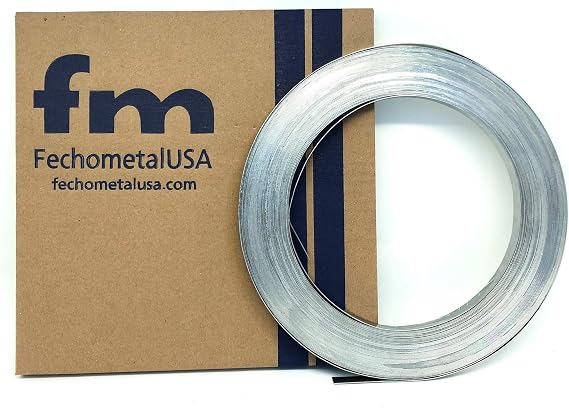 USA 304 Stainless Steel Band 3/8" x 0.025" x 100' (FTA4306953035N)
