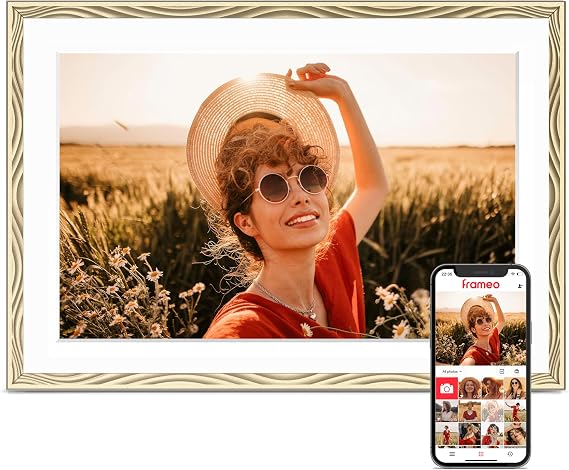 Digital Picture Frame, Frameo 10.1'' Smart WiFi Digital Photo Frame, 32GB