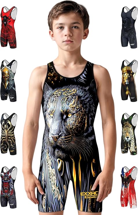 Exxact Sports Sublimated Adult & Youth Wrestling Singlet