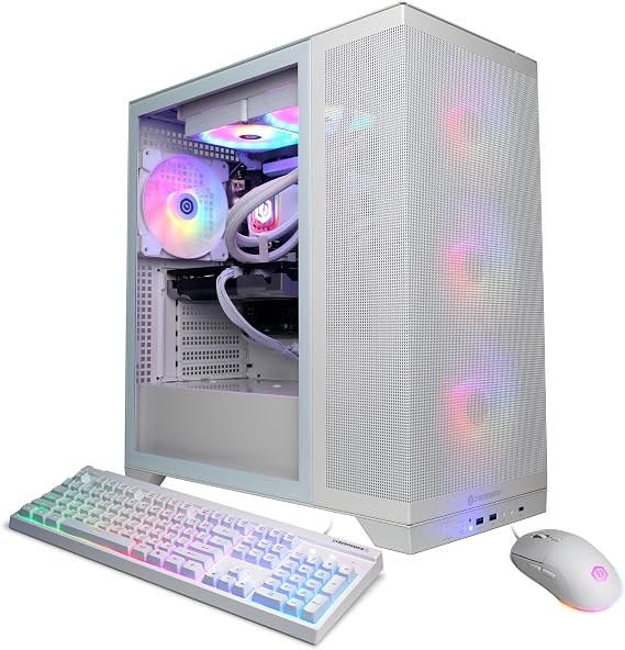 CyberPowerPC Gaming PC, Intel Core Ultra 7 265F, GeForce RTX 5060 Ti 8GB