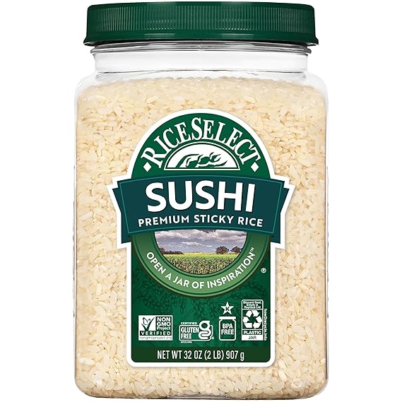RiceSelect Sushi Rice, Sticky Rice for Japanese Cuisine