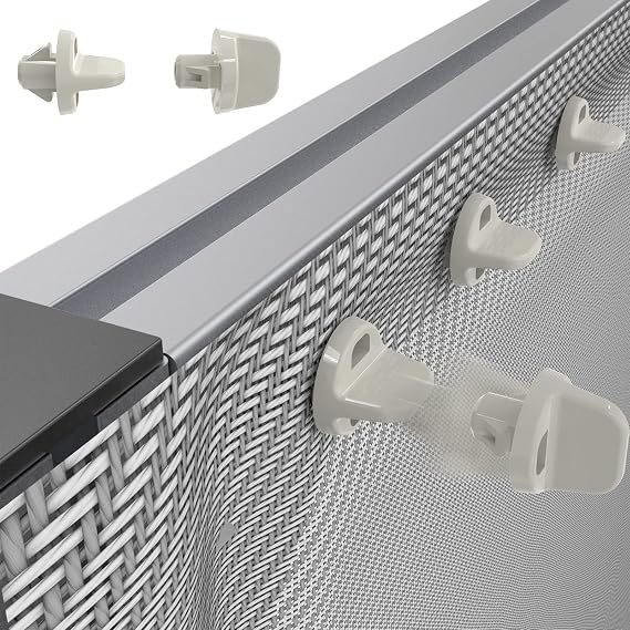 Tufting Knobs (100pcs), Easy Hand-Tightened, for Securing Tufting Cloth on Metal Tufting Frame[NODOCA]