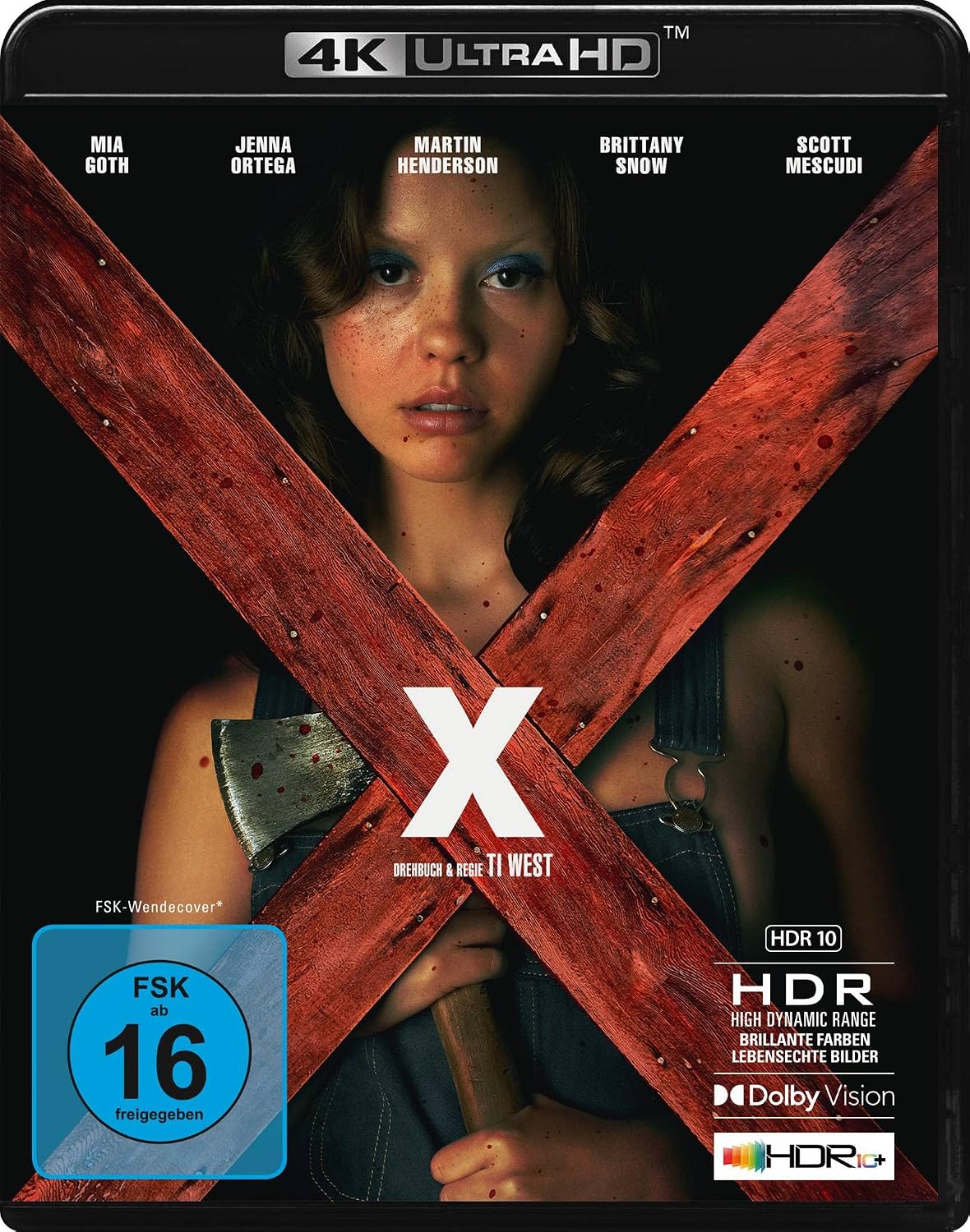 X (4k Uhd) [Blu-Ray] [Import]