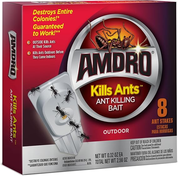 Amdro Kills Ants Stakes 8 Pack