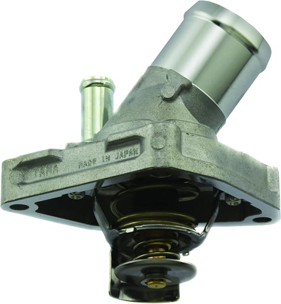 AISIN GENUINE THN-007 Engine Coolant Thermostat with Housing - Compatible with Select Infiniti FX35, G35, M35 Nissan Frontier, NV1500, NV2500, NV3500, Pathfinder, Xterra