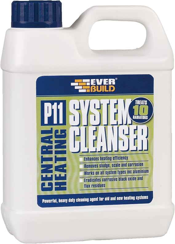 Everbuild P11 Central Heating System Cleanser, 1 Litre