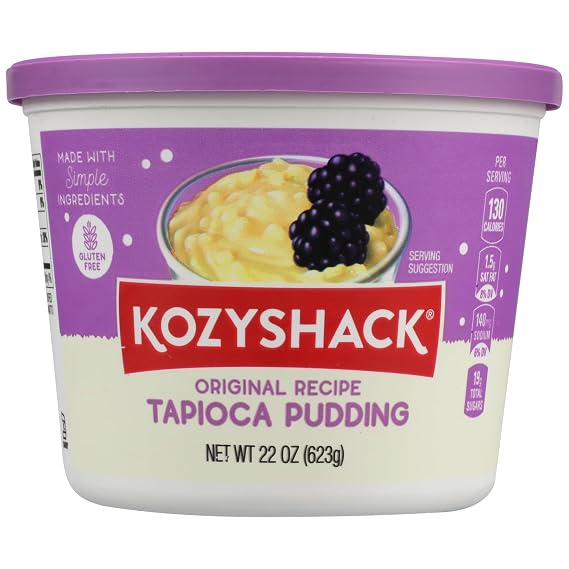 Kozy Shack, Old Fashioned Tapioca Pudding, 22 oz