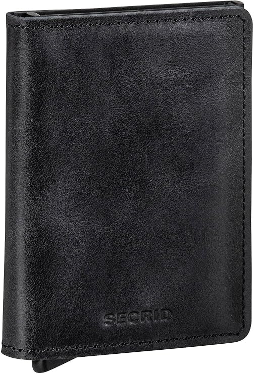 Secrid Slim Wallet Original Leather With Rfid Safe Card Case