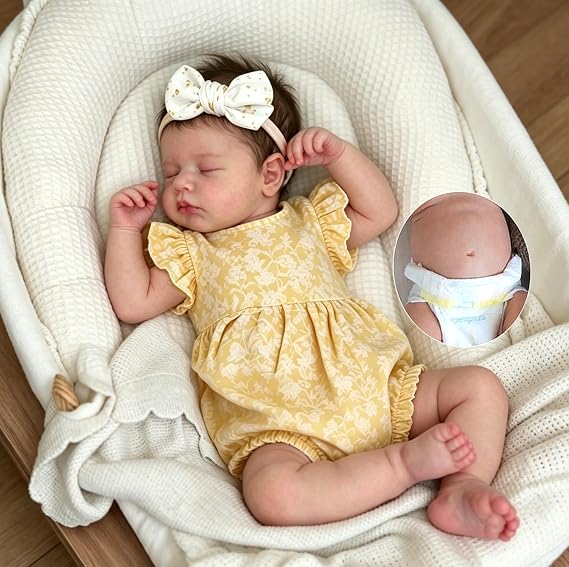 Zero pam Reborn baby dolls Girls-48CM Realistic Baby Doll, Newborn babies That Look Real Lifelike Baby Doll For Girls With Accessories