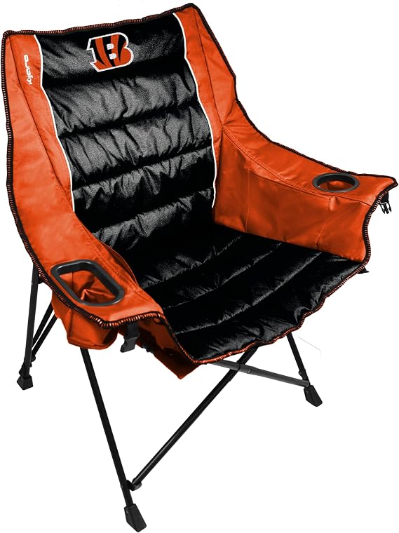 Kijaro Quilted Club Pro Chair - Cincinnati Bengals