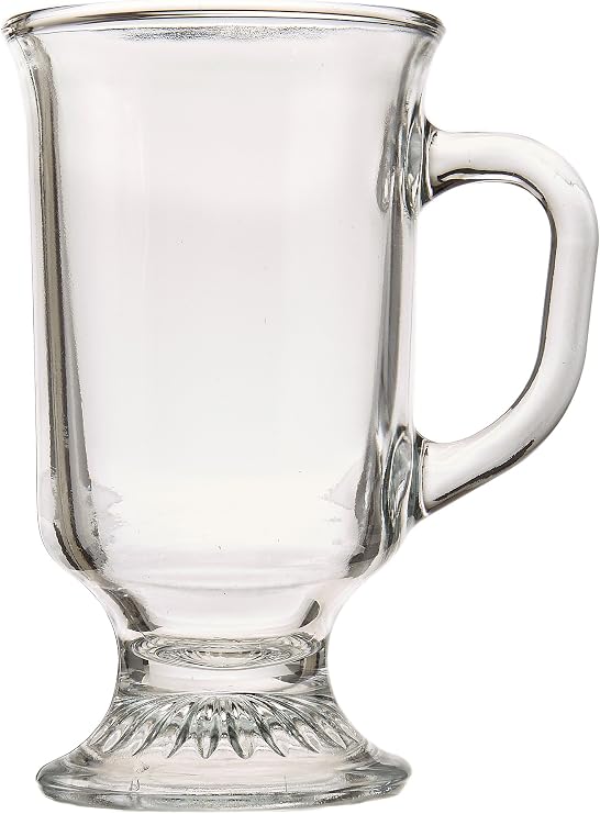 Anchor Hocking 8-oz Irish Coffee Mugs, Set of 12