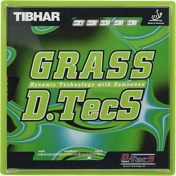 Tibhar Table Tennis Rubber Glass D-Tex High Tension Grain Height