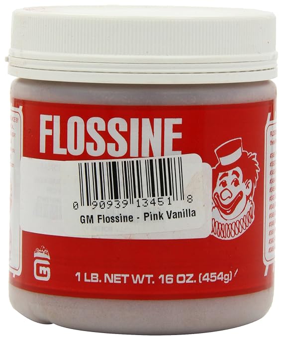 Gold Medal Flossine Can, Vanilla Pink