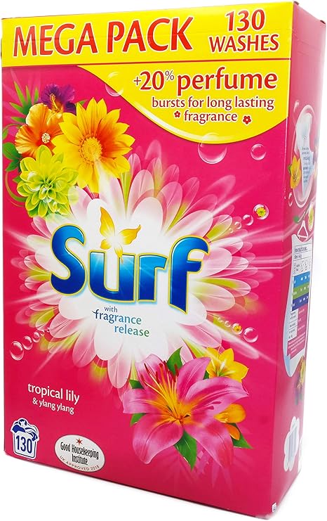 Surf Washing Powder Tropical &amp; Ylang 130W (P)