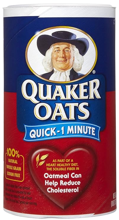 Quaker Quick 1-Minute Oats, 18 Oz