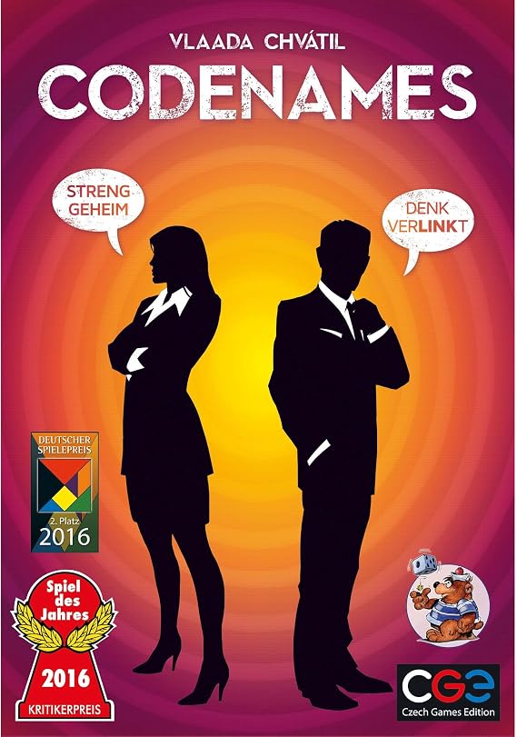 Czech Games Edition - Communication Game from 10 Years - German - CGE - Word Guess Game, Family Game, Group Game, Game of The Year 2016, Multi-Coloured